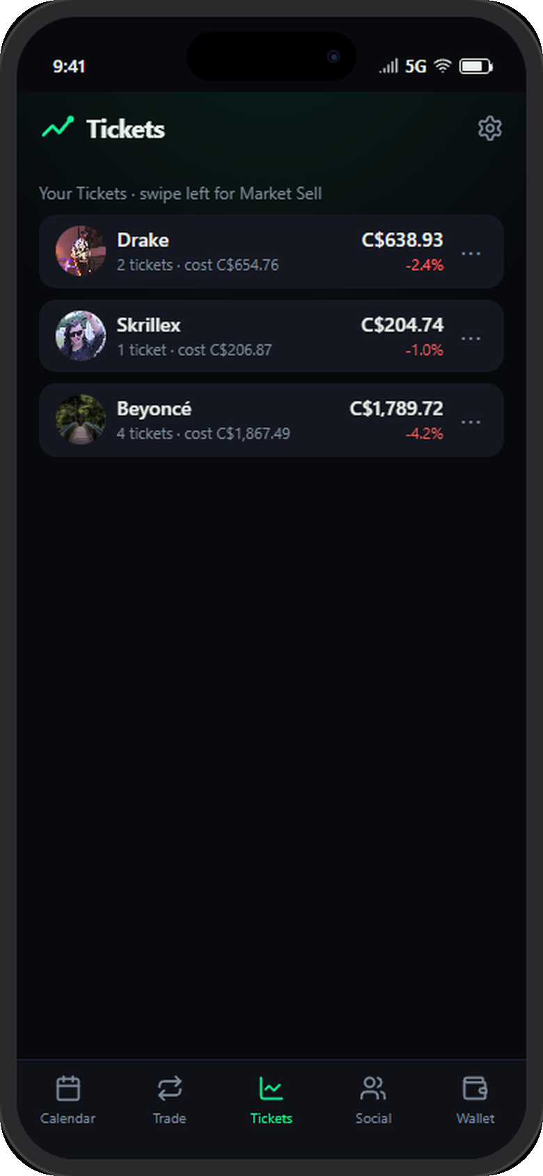 Tickets You Actually Own